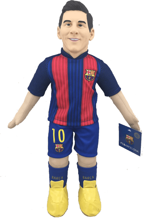 Barcelona Football Player Plush Toy
