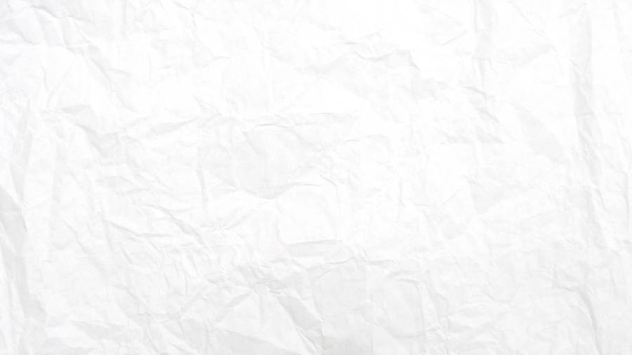 A Close-Up Shot of a Bright White Crumpled Paper