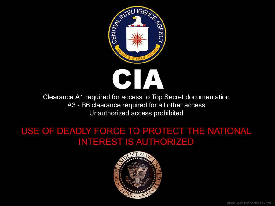 Cia logo with president seal wallpaper