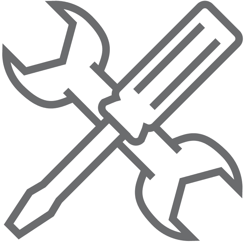 Crossed Screwdriver Wrench Icon