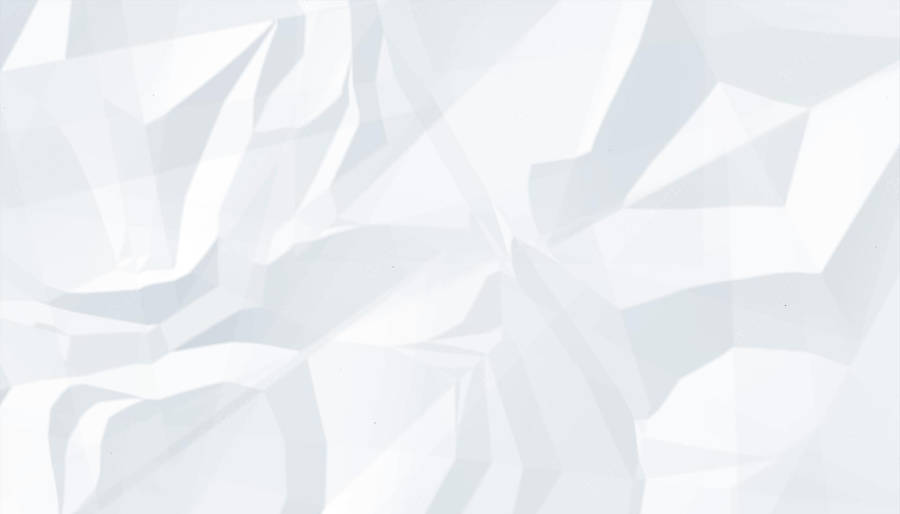 Empty White Crumpled Paper