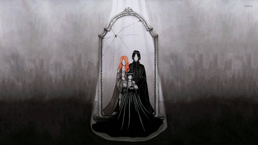 Gryffindor Potter On Mirror Of Erised