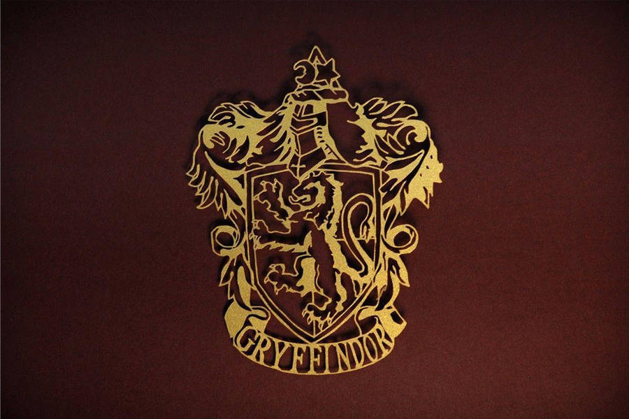 Gryffindor Crest Paper Cut-Out