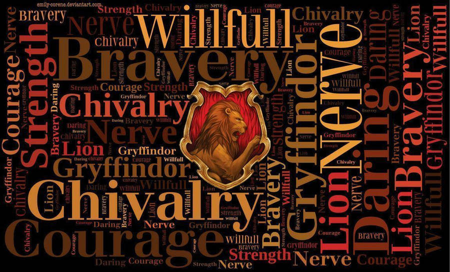 Gryffindor Describing Words