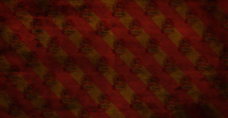 Gryffindor Sigil With Red Diagonal Lines