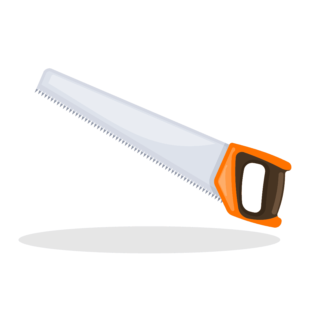 Hand Saw Tool Vector