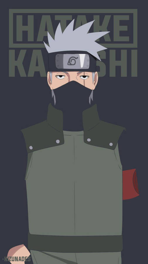 Hatake Kakashi in Boruto Vector Art wallpaper.
