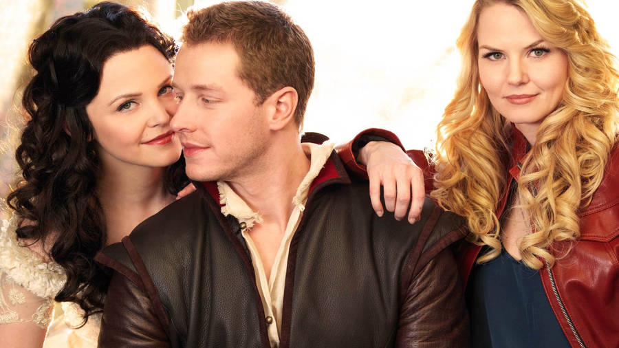 Once Upon A Time Snow, Emma, Prince wallpaper