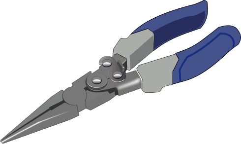 Pliers Tool Vector Illustration