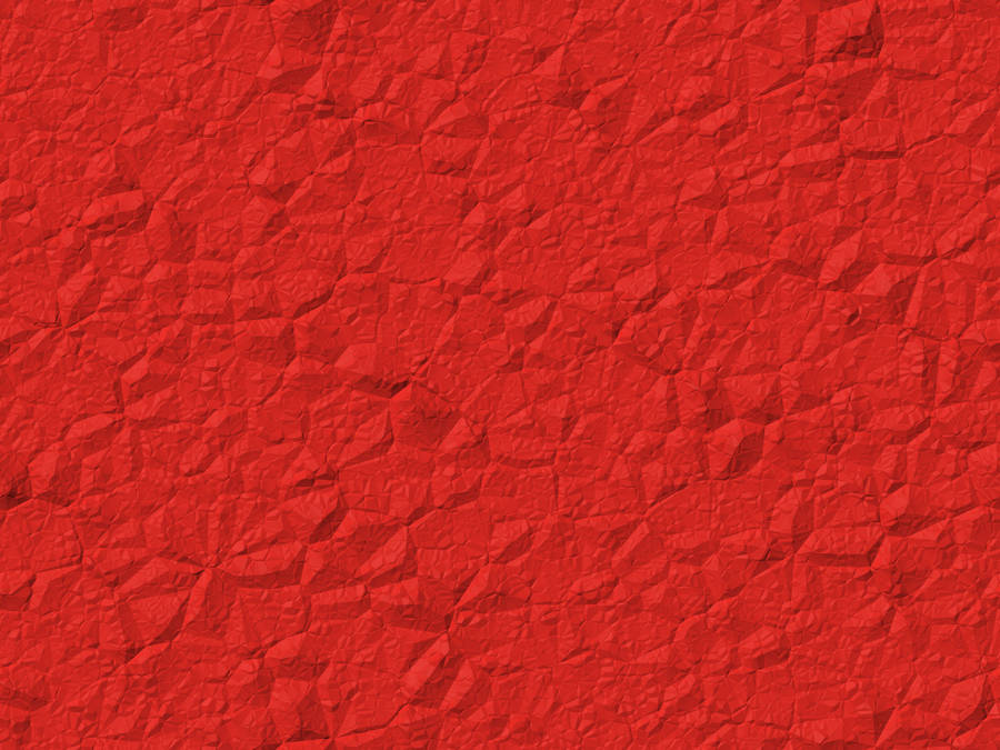 Red 4K UHD Crumpled Paper