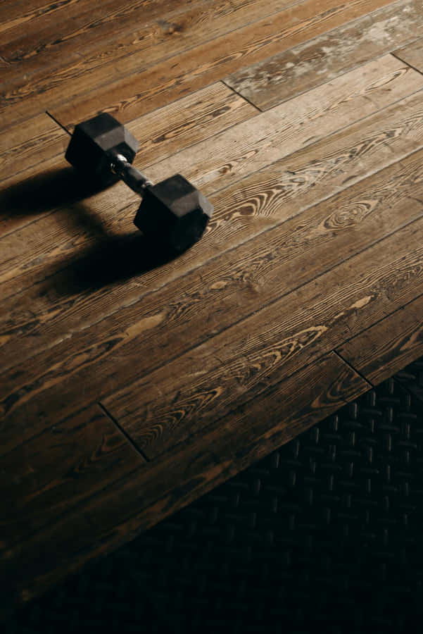 Rustic Gym Aesthetic Dumbbell