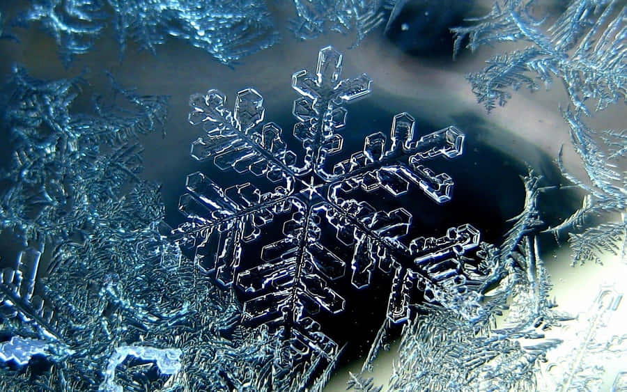 Snowflakes Background