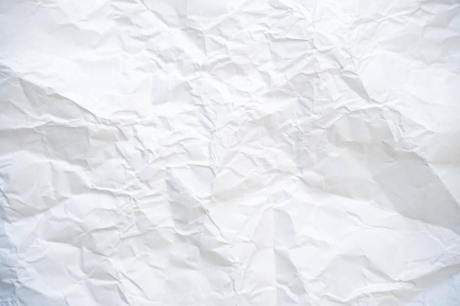Soft White Crumpled Paper