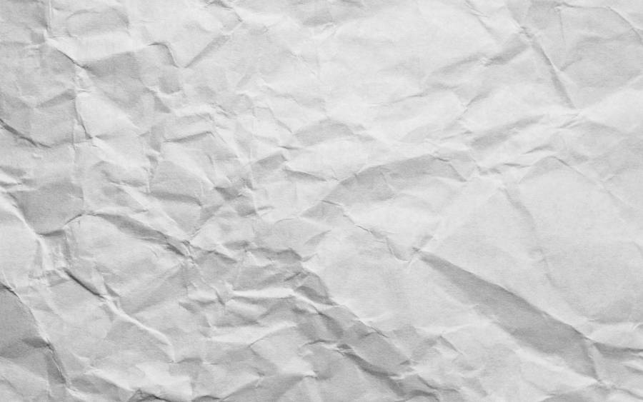 White Crumpled Paper Feature