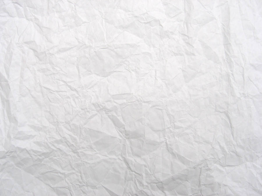 Abstract Texture of White Crumpled Paper